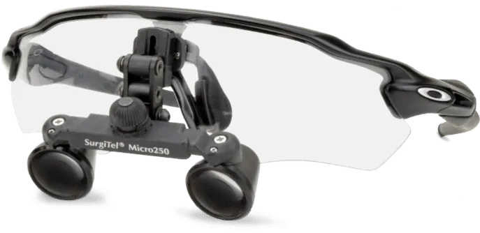 FLM Micro Galilean Shown on Oakley Radar Frame